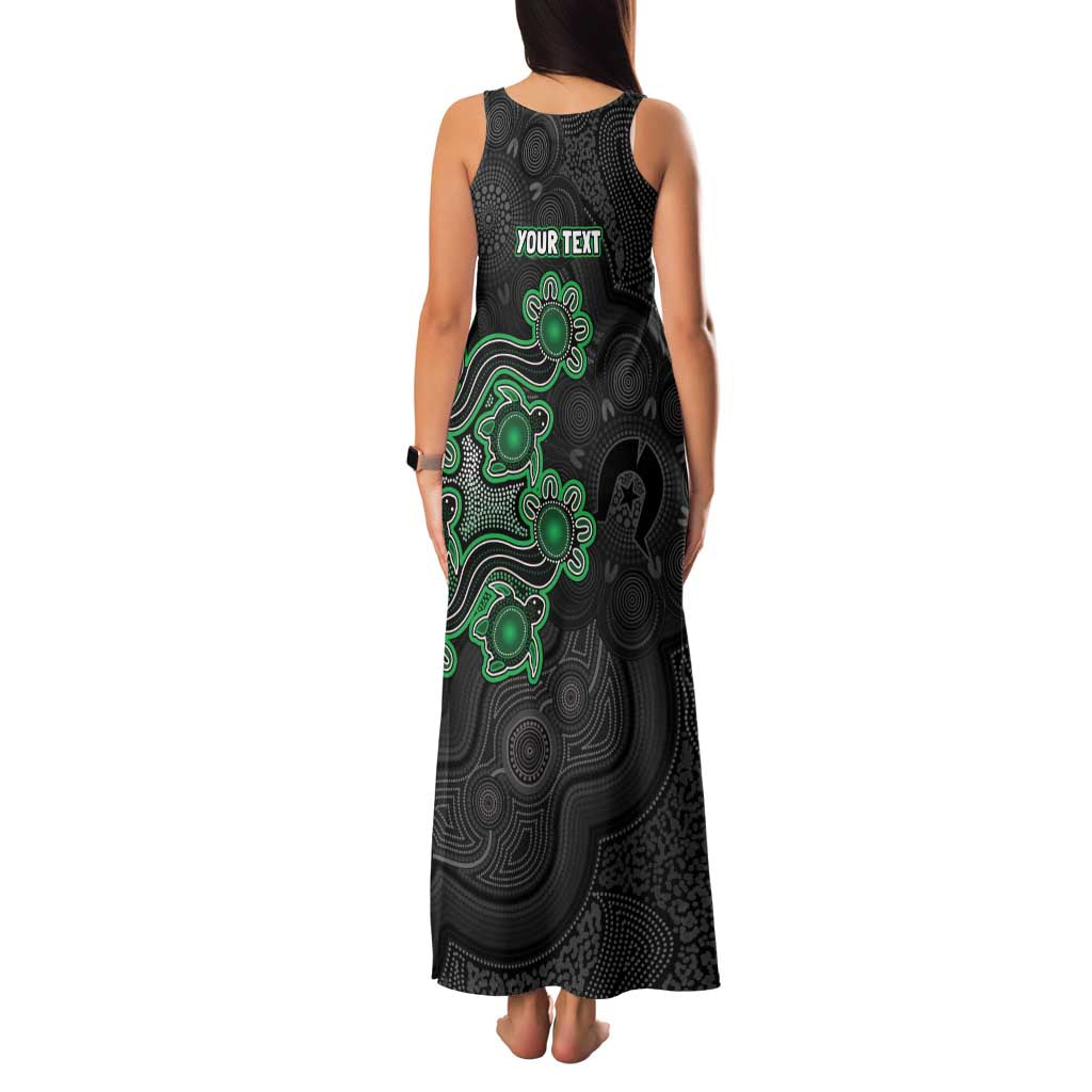 Personalised Melbourne Stars NAIDOC Week 2026 Family Matching Tank Maxi Dress and Hawaiian Shirt Sea Turtles Aboriginal Art