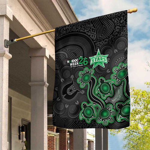 Melbourne Stars NAIDOC Week 2026 Garden Flag Sea Turtles Aboriginal Art