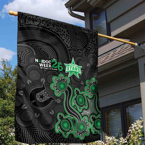 Melbourne Stars NAIDOC Week 2026 Garden Flag Sea Turtles Aboriginal Art