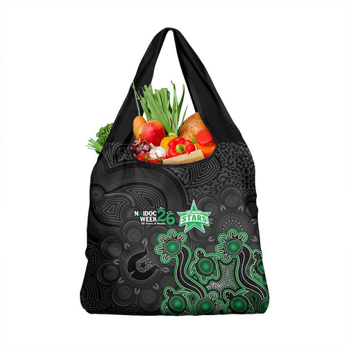 Melbourne Stars NAIDOC Week 2026 Grocery Bag Sea Turtles Aboriginal Art