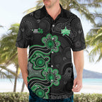 Personalised Melbourne Stars NAIDOC Week 2026 Hawaiian Shirt Sea Turtles Aboriginal Art