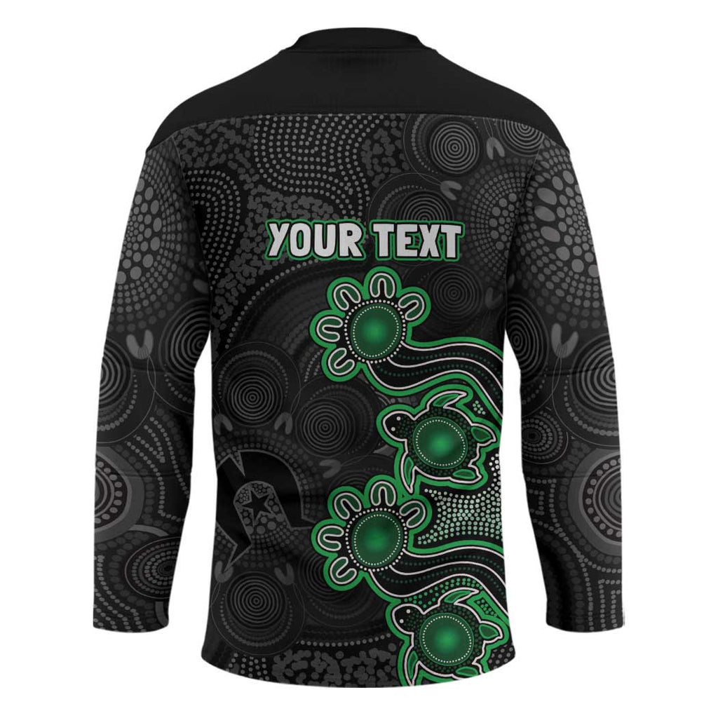 Personalised Melbourne Stars NAIDOC Week 2026 Hockey Jersey Sea Turtles Aboriginal Art