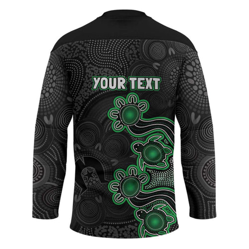 Personalised Melbourne Stars NAIDOC Week 2026 Hockey Jersey Sea Turtles Aboriginal Art
