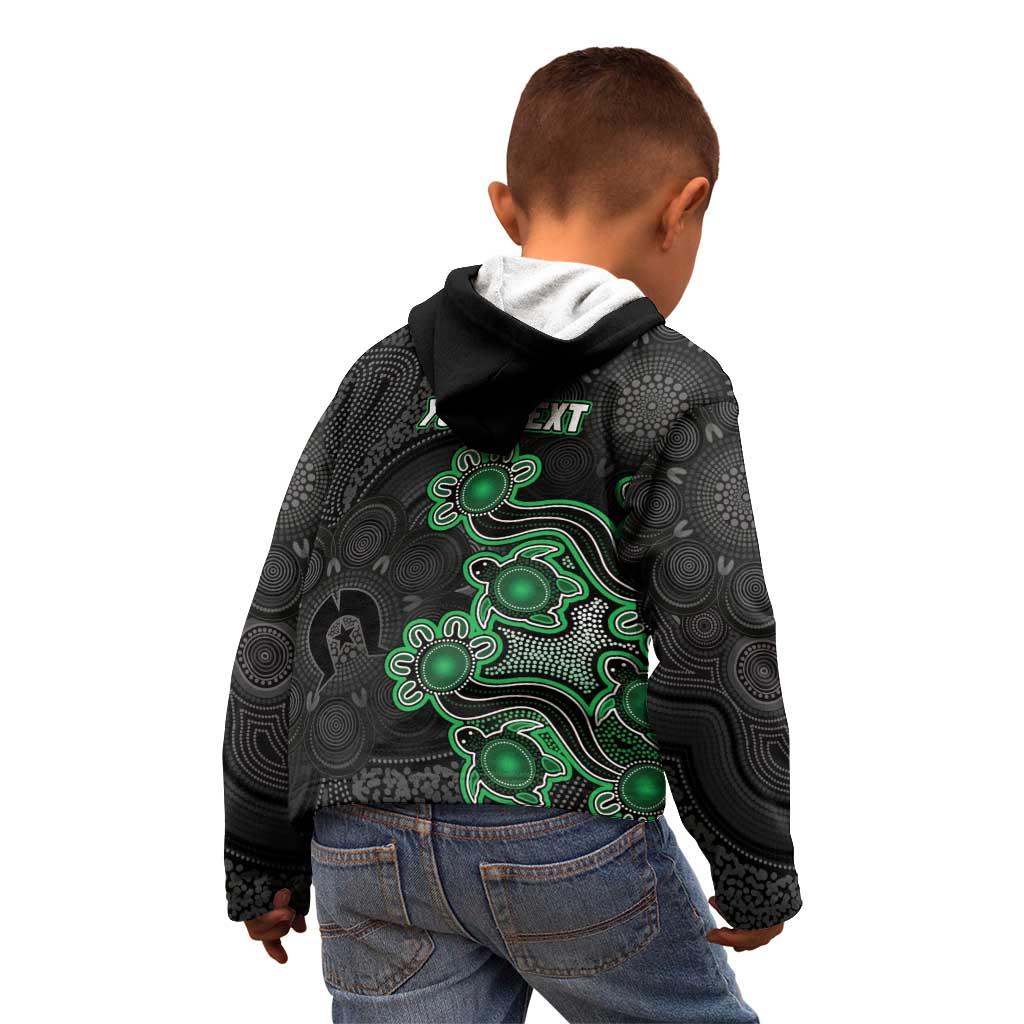 Personalised Melbourne Stars NAIDOC Week 2026 Kid Hoodie Sea Turtles Aboriginal Art
