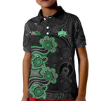 Personalised Melbourne Stars NAIDOC Week 2026 Kid Polo Shirt Sea Turtles Aboriginal Art
