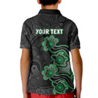 Personalised Melbourne Stars NAIDOC Week 2026 Kid Polo Shirt Sea Turtles Aboriginal Art