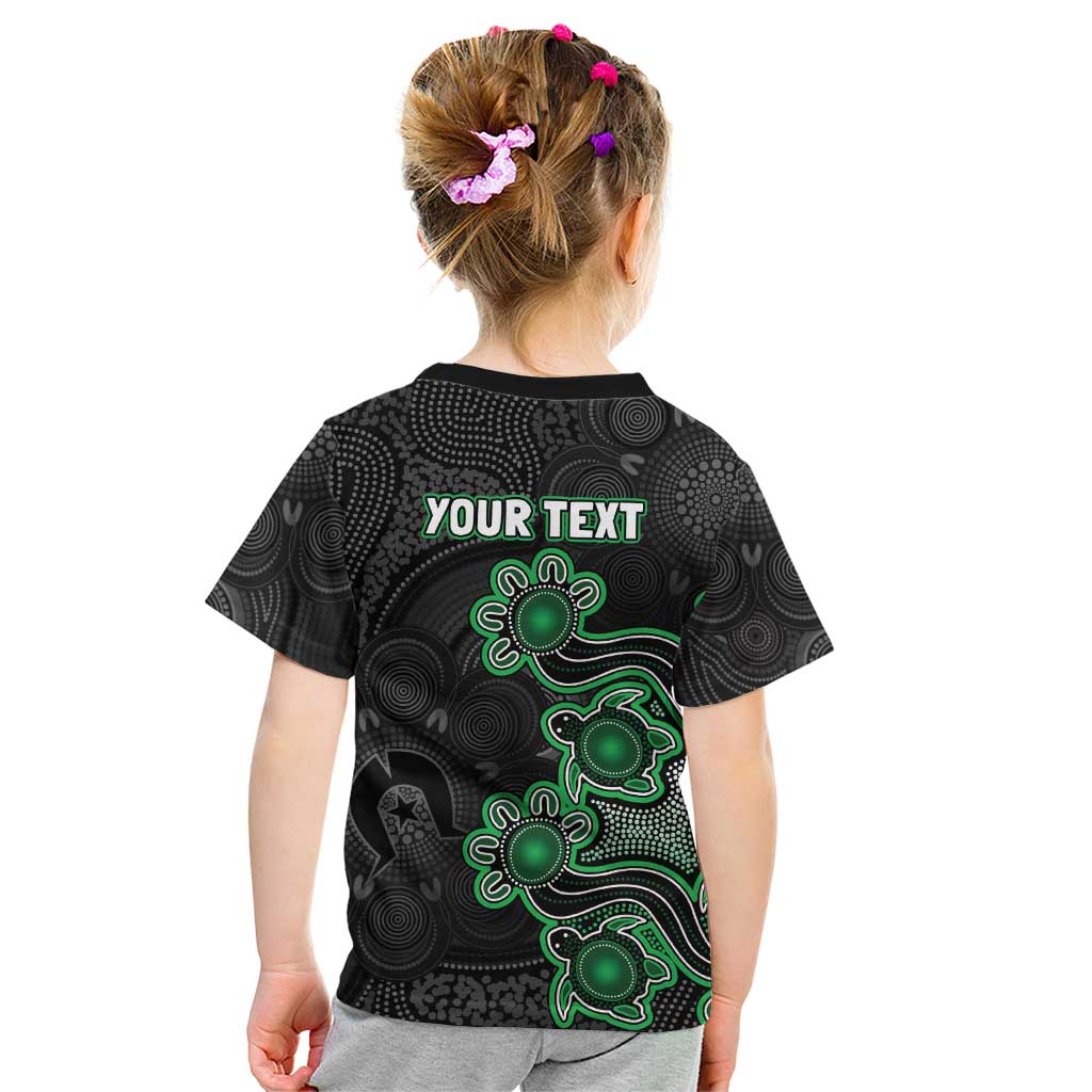 Personalised Melbourne Stars NAIDOC Week 2026 Kid T Shirt Sea Turtles Aboriginal Art