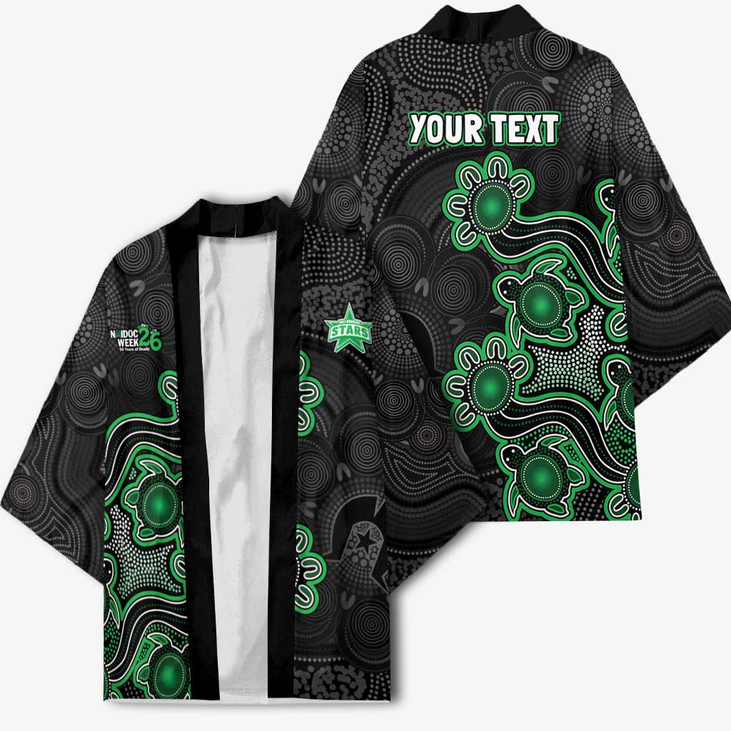 Personalised Melbourne Stars NAIDOC Week 2026 Kimono Sea Turtles Aboriginal Art