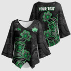 Personalised Melbourne Stars NAIDOC Week 2026 Kimono Sleeve Blouse Sea Turtles Aboriginal Art