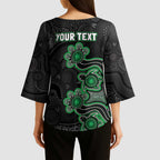 Personalised Melbourne Stars NAIDOC Week 2026 Kimono Sleeve Blouse Sea Turtles Aboriginal Art