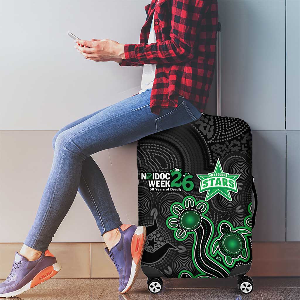 Melbourne Stars NAIDOC Week 2026 Luggage Cover Sea Turtles Aboriginal Art