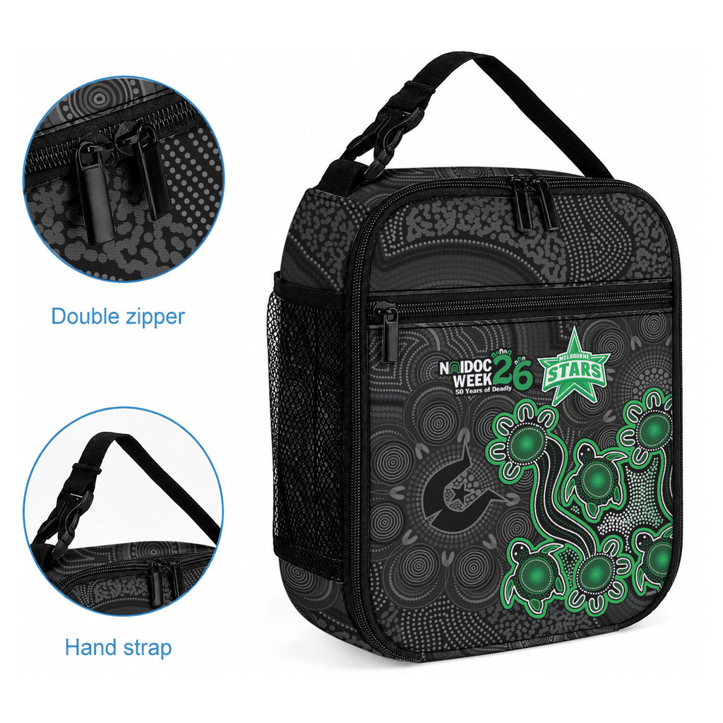 Melbourne Stars NAIDOC Week 2026 Lunch Bag Sea Turtles Aboriginal Art