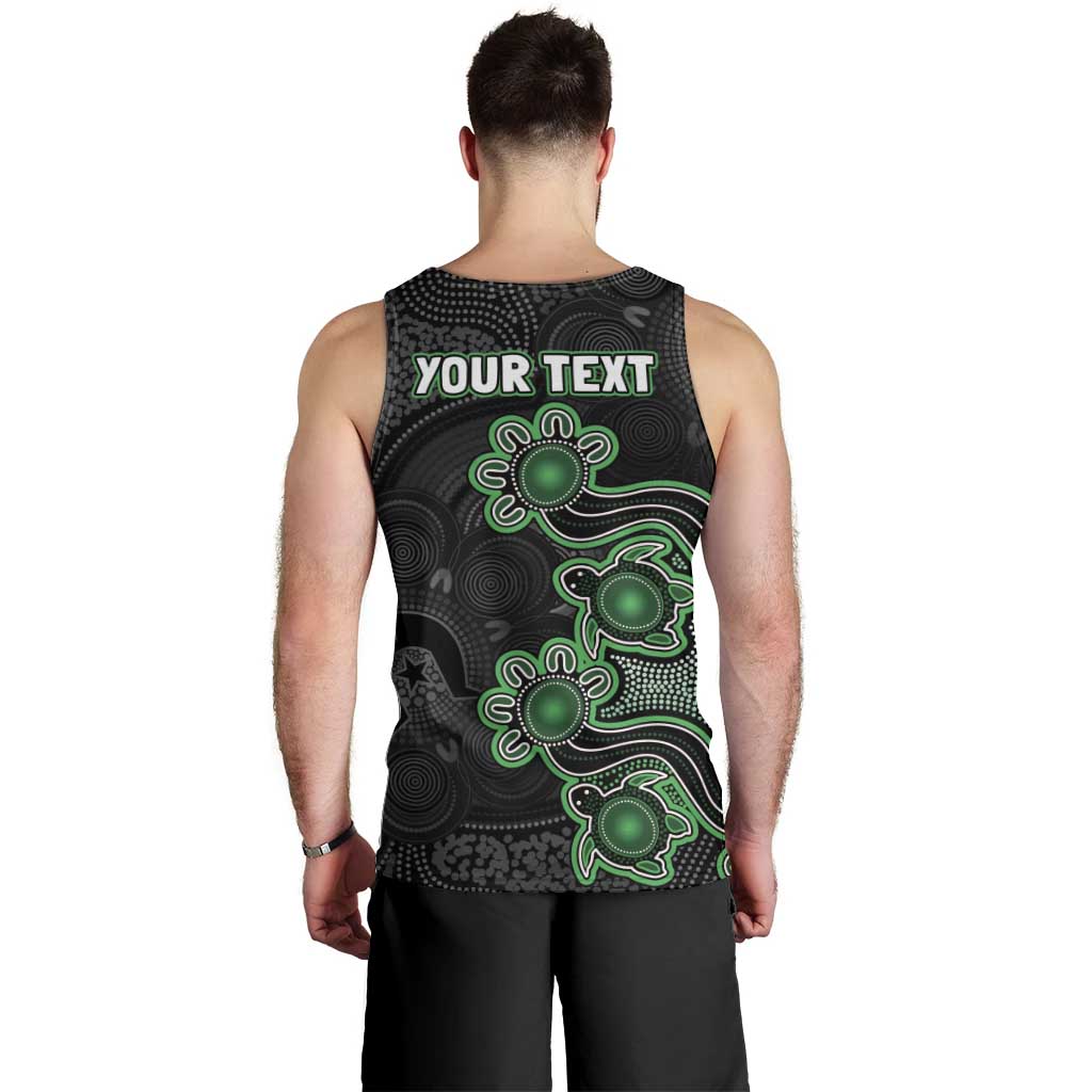 Personalised Melbourne Stars NAIDOC Week 2026 Men Tank Top Sea Turtles Aboriginal Art