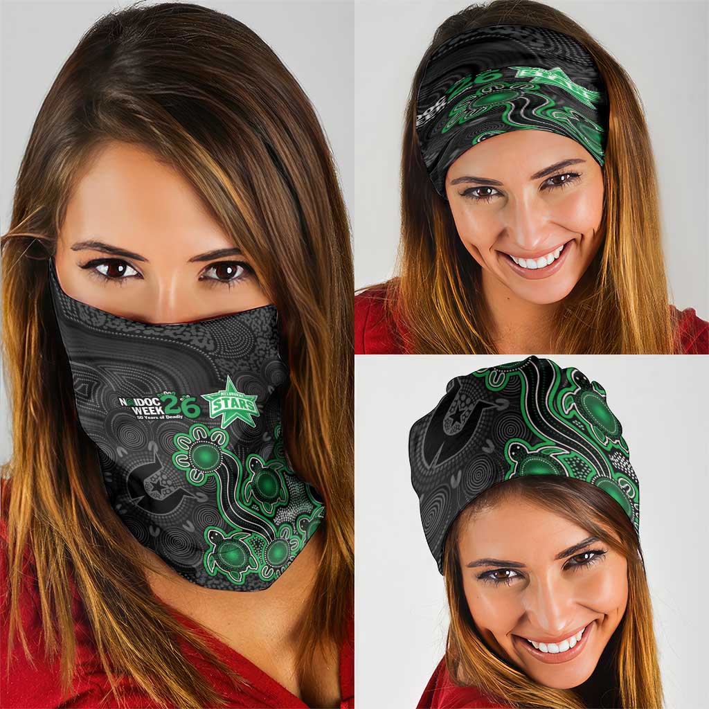 Melbourne Stars NAIDOC Week 2026 Neck Gaiter Sea Turtles Aboriginal Art