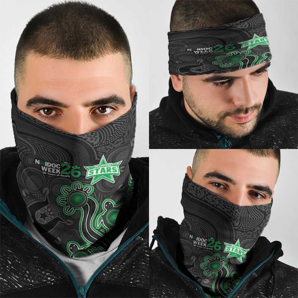 Melbourne Stars NAIDOC Week 2026 Neck Gaiter Sea Turtles Aboriginal Art