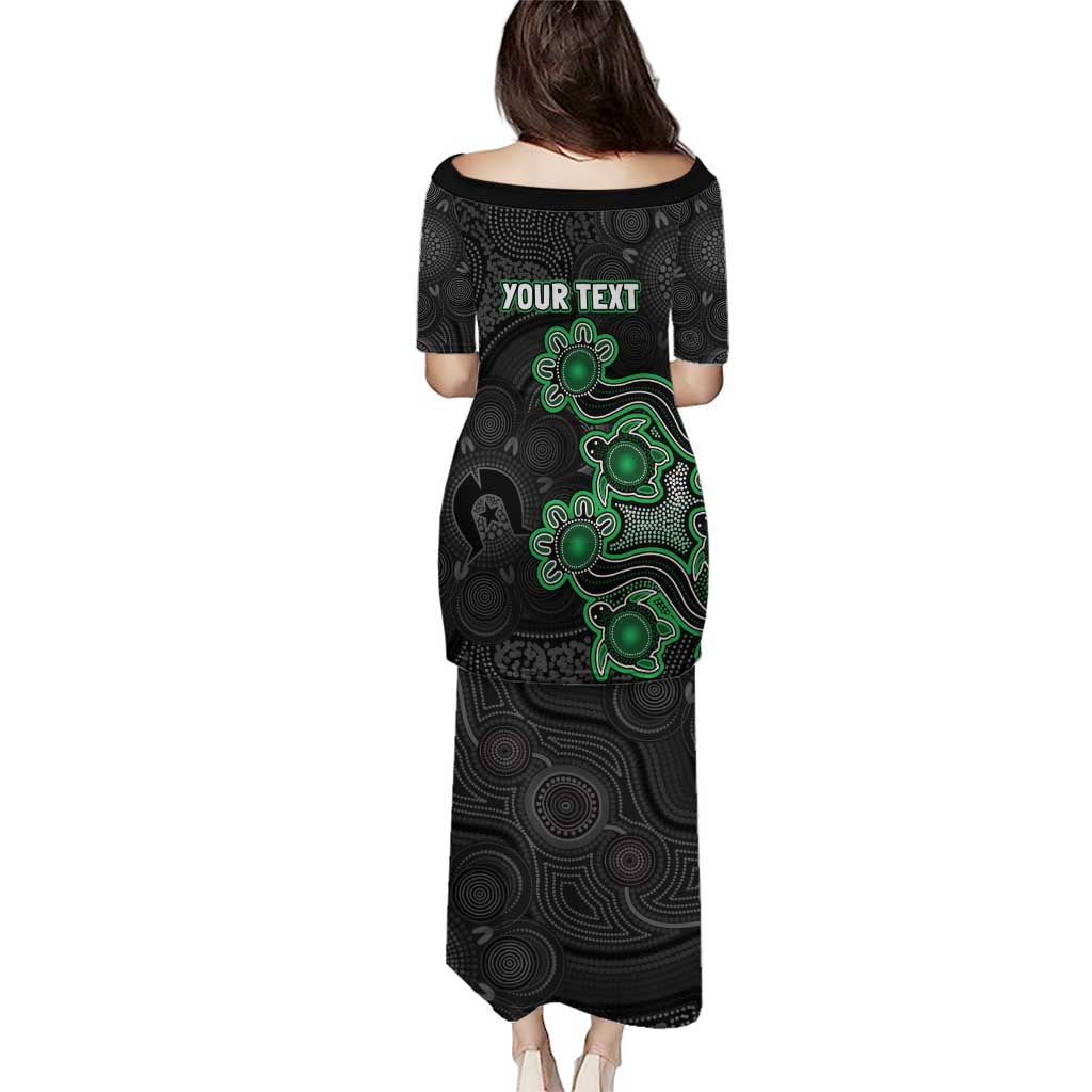 Personalised Melbourne Stars NAIDOC Week 2026 Puletasi Sea Turtles Aboriginal Art