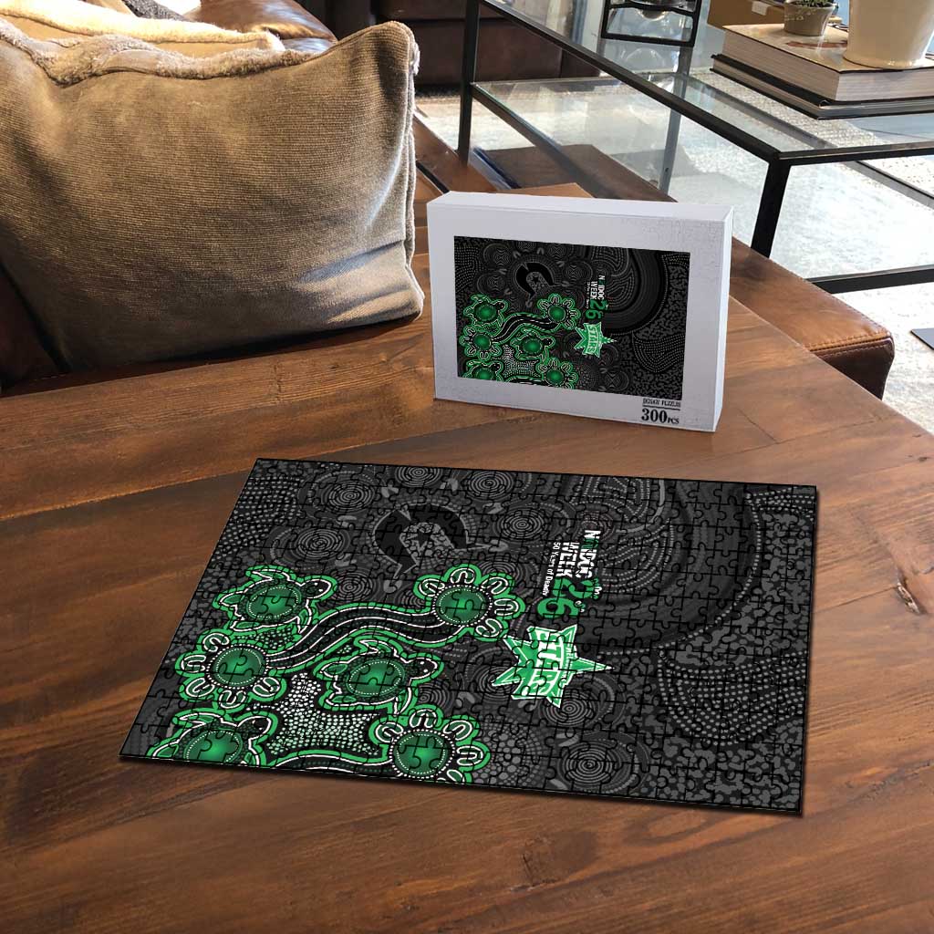 Melbourne Stars NAIDOC Week 2026 Puzzle Sea Turtles Aboriginal Art