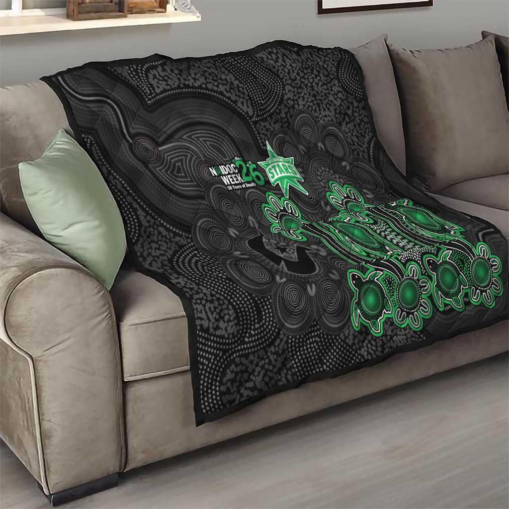 Melbourne Stars NAIDOC Week 2026 Quilt Sea Turtles Aboriginal Art
