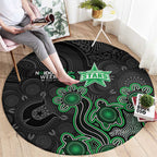 Melbourne Stars NAIDOC Week 2026 Round Carpet Sea Turtles Aboriginal Art