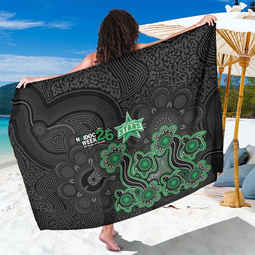 Melbourne Stars NAIDOC Week 2026 Sarong Sea Turtles Aboriginal Art