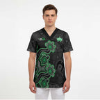 Personalised Melbourne Stars NAIDOC Week 2026 Scrub Top Sea Turtles Aboriginal Art