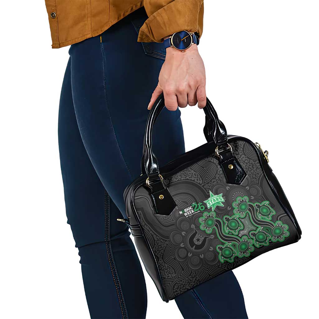 Melbourne Stars NAIDOC Week 2026 Shoulder Handbag Sea Turtles Aboriginal Art