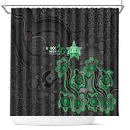 Melbourne Stars NAIDOC Week 2026 Shower Curtain Sea Turtles Aboriginal Art