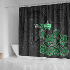 Melbourne Stars NAIDOC Week 2026 Shower Curtain Sea Turtles Aboriginal Art