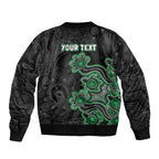 Personalised Melbourne Stars NAIDOC Week 2026 Sleeve Zip Bomber Jacket Sea Turtles Aboriginal Art