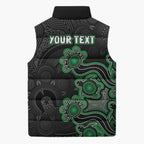 Personalised Melbourne Stars NAIDOC Week 2026 Sleeveless Puffer Jacket Sea Turtles Aboriginal Art