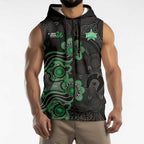 Personalised Melbourne Stars NAIDOC Week 2026 Sleeveless Zip Hoodie Sea Turtles Aboriginal Art