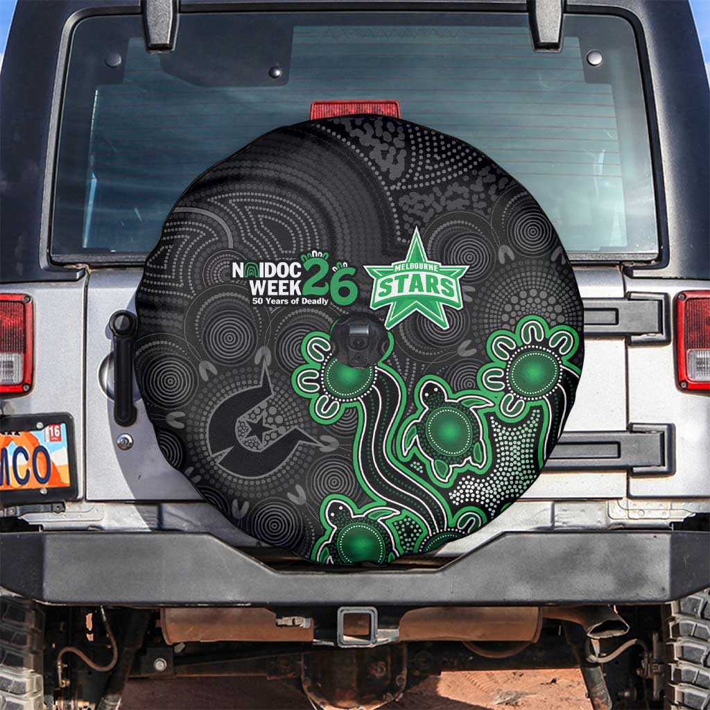 Melbourne Stars NAIDOC Week 2026 Spare Tire Cover Sea Turtles Aboriginal Art