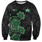 Personalised Melbourne Stars NAIDOC Week 2026 Sweatshirt Sea Turtles Aboriginal Art