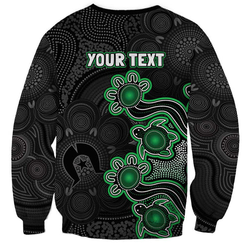 Personalised Melbourne Stars NAIDOC Week 2026 Sweatshirt Sea Turtles Aboriginal Art