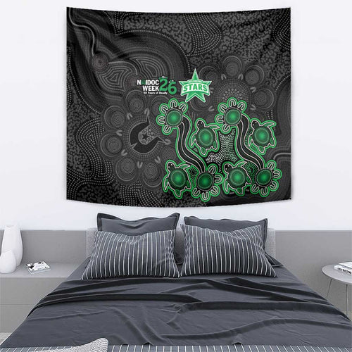 Melbourne Stars NAIDOC Week 2026 Tapestry Sea Turtles Aboriginal Art