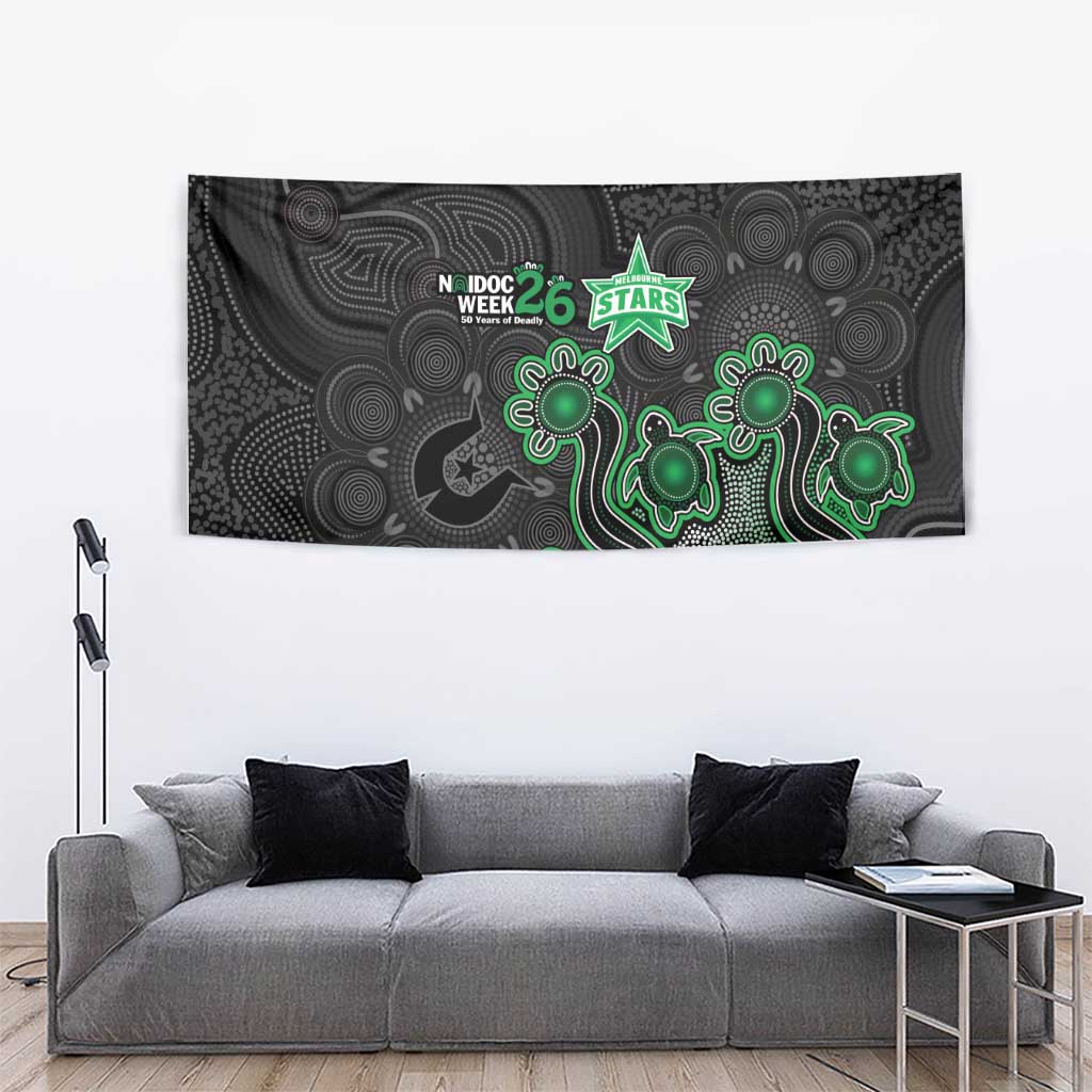 Melbourne Stars NAIDOC Week 2026 Tapestry Sea Turtles Aboriginal Art