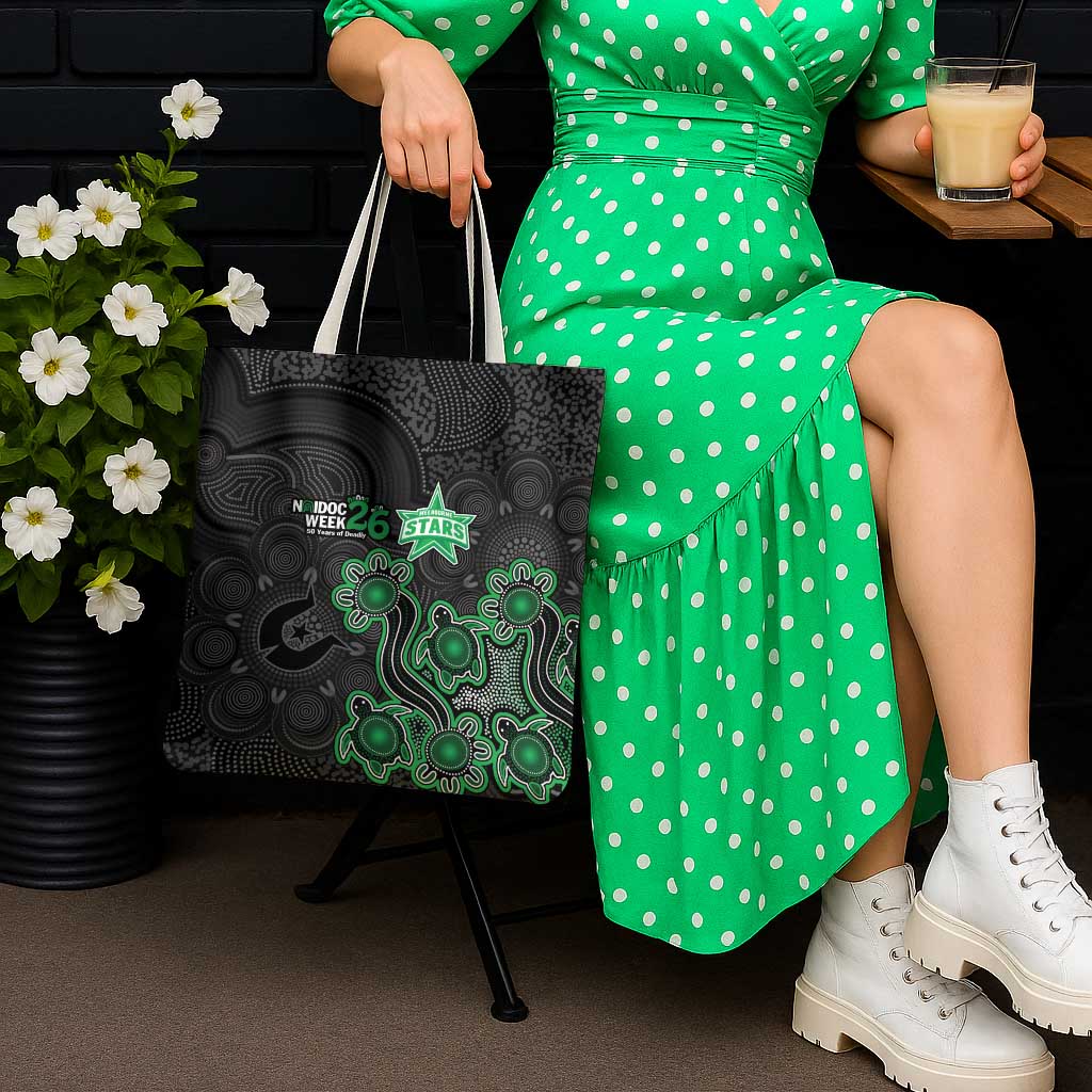 Melbourne Stars NAIDOC Week 2026 Tote Bag Sea Turtles Aboriginal Art