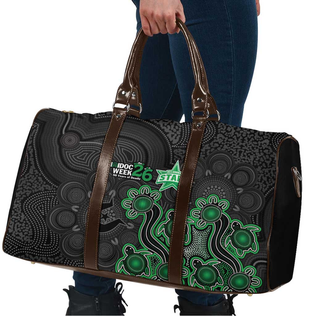 Melbourne Stars NAIDOC Week 2026 Travel Bag Sea Turtles Aboriginal Art