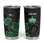 Personalised Melbourne Stars NAIDOC Week 2026 Tumbler Cup Sea Turtles Aboriginal Art