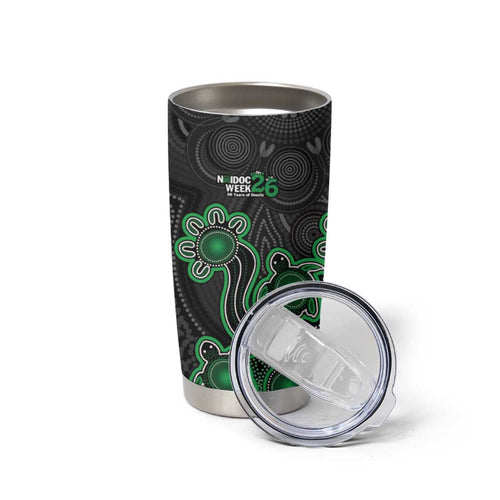 Personalised Melbourne Stars NAIDOC Week 2026 Tumbler Cup Sea Turtles Aboriginal Art