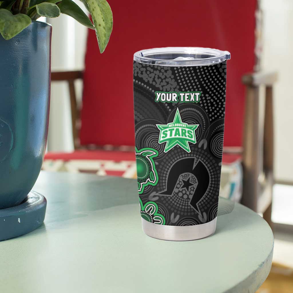 Personalised Melbourne Stars NAIDOC Week 2026 Tumbler Cup Sea Turtles Aboriginal Art