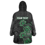 Personalised Melbourne Stars NAIDOC Week 2026 Wearable Blanket Hoodie Sea Turtles Aboriginal Art