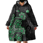 Personalised Melbourne Stars NAIDOC Week 2026 Wearable Blanket Hoodie Sea Turtles Aboriginal Art