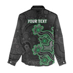 Personalised Melbourne Stars NAIDOC Week 2026 Women Casual Shirt Sea Turtles Aboriginal Art