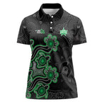 Personalised Melbourne Stars NAIDOC Week 2026 Women Polo Shirt Sea Turtles Aboriginal Art