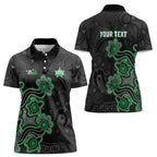 Personalised Melbourne Stars NAIDOC Week 2026 Women Polo Shirt Sea Turtles Aboriginal Art