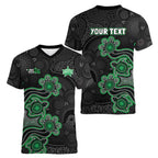 Personalised Melbourne Stars NAIDOC Week 2026 Women V-Neck T-Shirt Sea Turtles Aboriginal Art