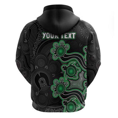 Personalised Melbourne Stars NAIDOC Week 2026 Zip Hoodie Sea Turtles Aboriginal Art