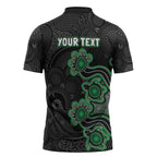 Personalised Melbourne Stars NAIDOC Week 2026 Zipper Polo Shirt Sea Turtles Aboriginal Art