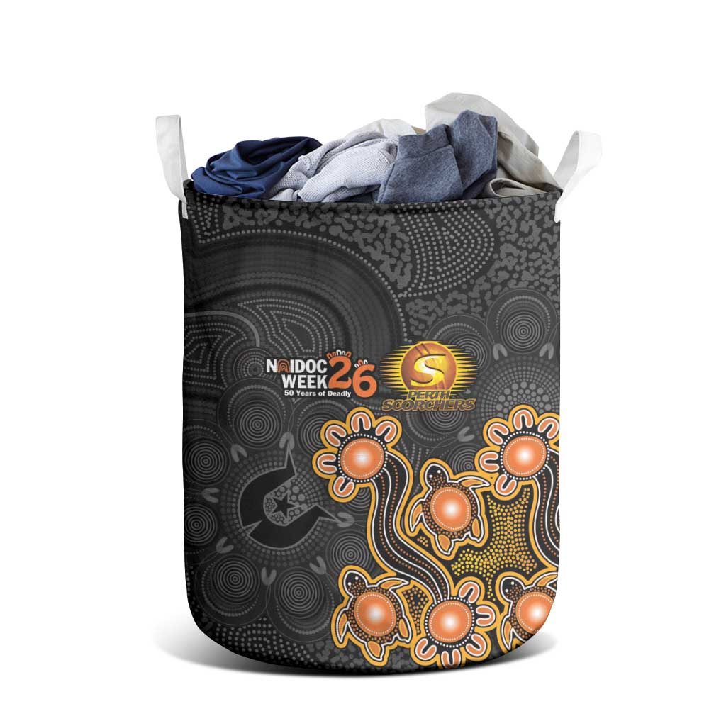 Perth Scorchers NAIDOC Week 2026 Laundry Basket Sea Turtles Aboriginal Art